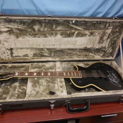 ESP LTD EC-407 with Rosewood Fretboard 2012 - 2017 - Black Satin image 2