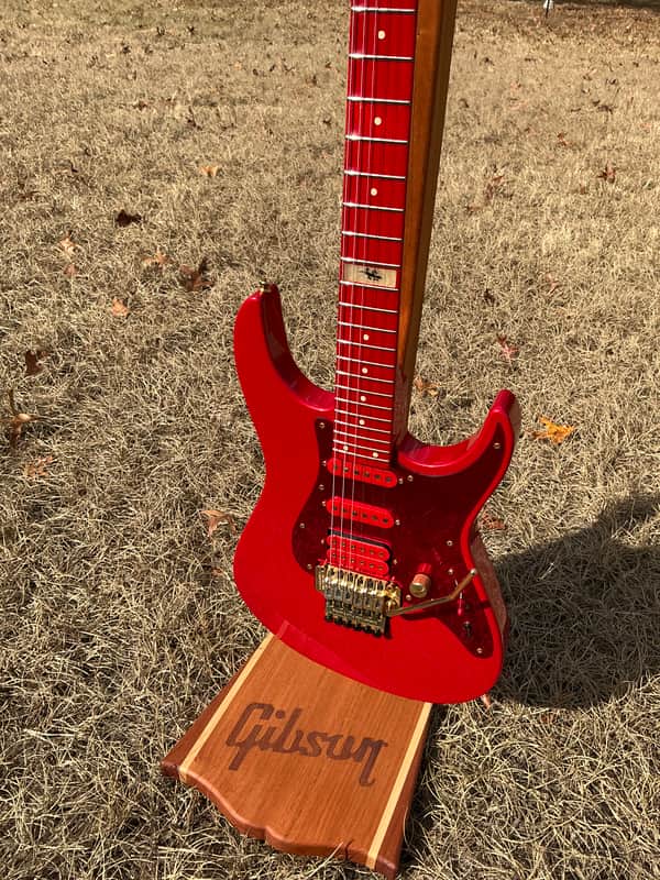 Fernandes LA-85KK Super Stratocaster Made in Japan 90’s - Red image 1