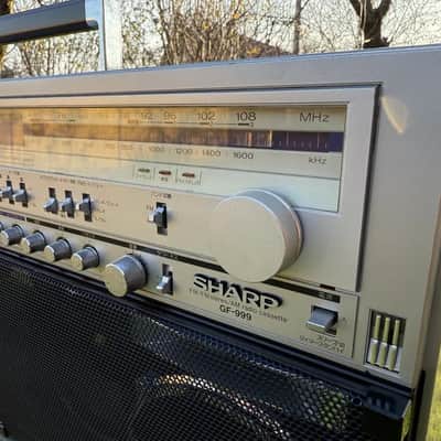 Sharp GF-999 Rare Vintage Japan Boombox Getto blasster Warranty Tested Serviced image 19