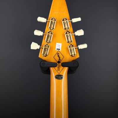 Epiphone '58 Korina Flying V 2023 - Aged Natural (White Pickguard) image 12