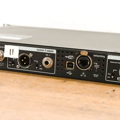 Shure UR4D Wireless Receiver w/ two UR2/SM58 Handheld Mics - L3 Band CG0128P image 9