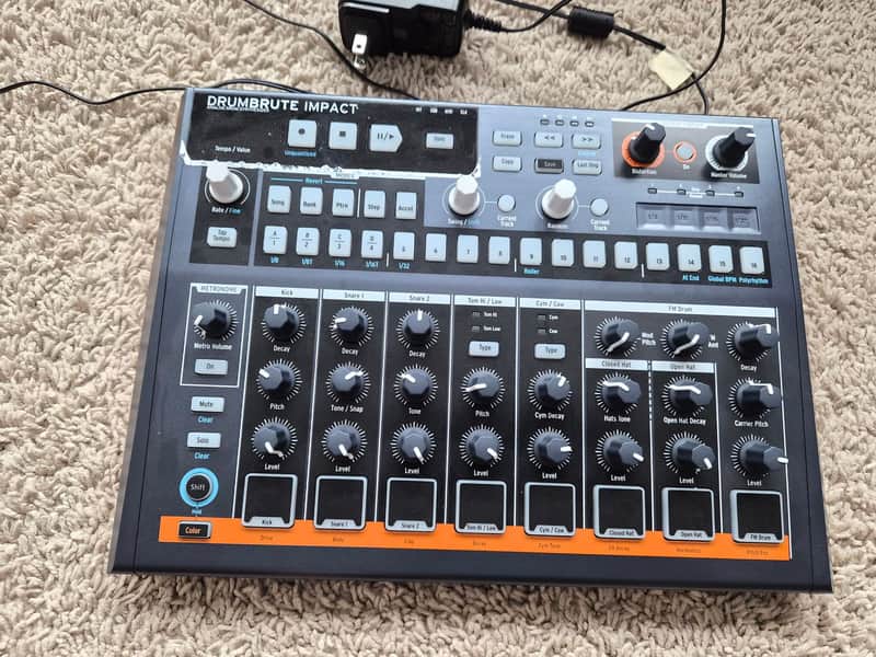 Arturia DrumBrute Impact 2018 - 2021 Black image 1