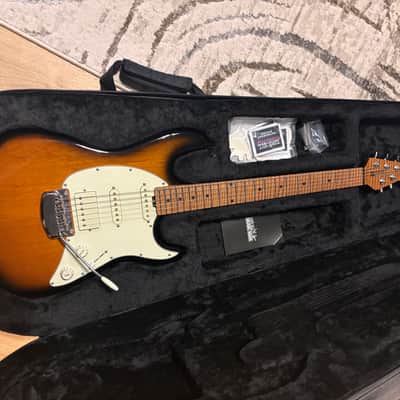 Ernie Ball Music Man Cutlass RS HSS Vintage Tobacco/Sunburst USA 2023 image 1