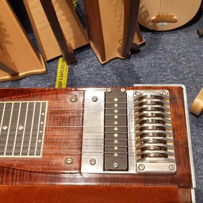 Pedal Steel 10 String Pedal Steel Guitar 3 Pedals, 4 knee levers. Electric. Natural image 4