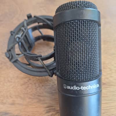 Audio-Technica AT2035 Large Diaphragm Cardioid Condenser Microphone 2010s - Black image 5