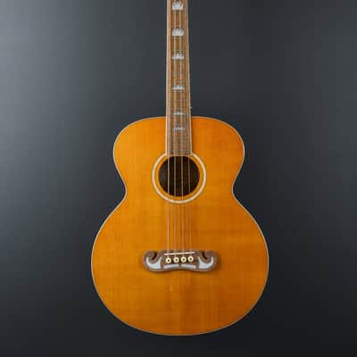 Epiphone El Capitan J-200 Studio Bass - Aged Vintage Natural image 3