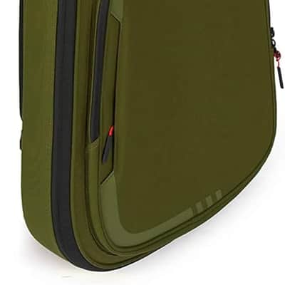 Gator Padded Gig Bag Case for Bass Electric Guitars - Green image 2