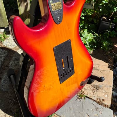 G&L Skyhawk Signature Series 1990 - Cherry Sunburst image 11