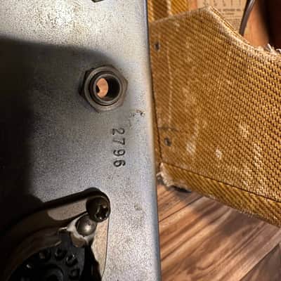 Fender Deluxe Amp with Original Cover 1x12" 1954 - 1960 - Tweed image 12