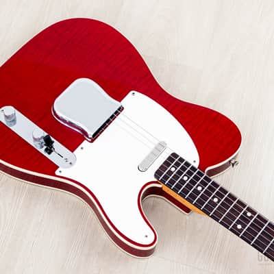 2000 Fender Designer Edition”American Vintage ‘62 Telecaster Custom Flame Maple w/ Lindy Fralin, Case image 9