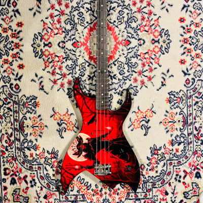 1980 B.C. Rich Son Of A Rich Bich Bass USA - Custom “Sorcerer” Finish w/ OHSC image 2