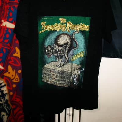 smashing pumpkins garbage tour M woman tee - 1979 thirty three indie rock billy crogan chicago image 3