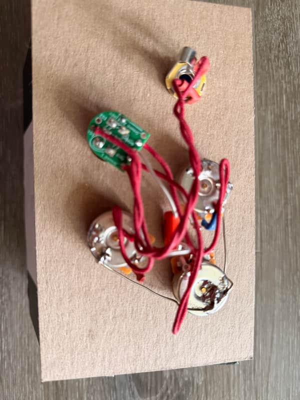 Gunstreet GUNSTREET 67 FLYING V HAND-WIRED WIRING HARNESS - 50s 2026 image 1