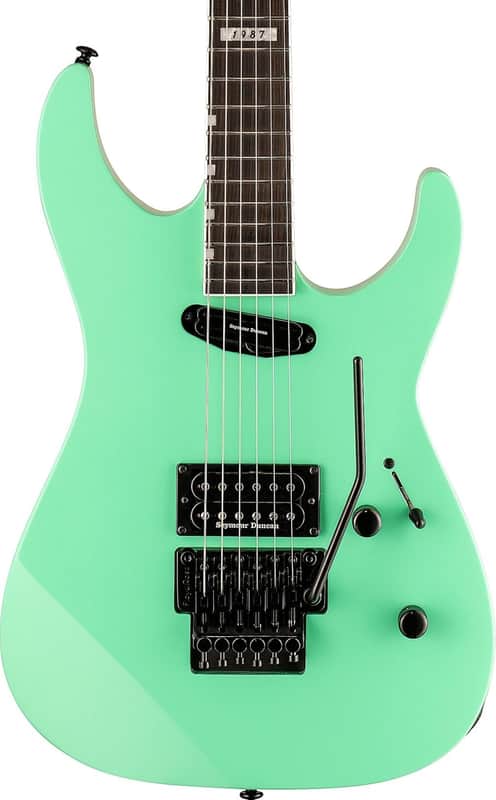 ESP LTD Mirage Deluxe '87 Electric Guitar, Ebony Fingerboard, Turquoise image 1