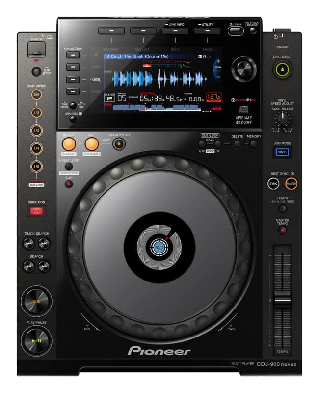 Pioneer DJ CDJ-900NXS Pro Digital DJ Deck/CD Player w/ Advanced Playback Options image 1