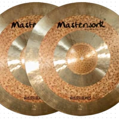 Masterwork Cymbals Cymbals Master Series 14'' Jazz Hi-Hats (Pair) image 1