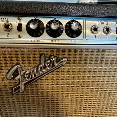 Fender Vibrolux Reverb "Drip Edge" 1969 40-Watt 2x10" Guitar Combo image 2