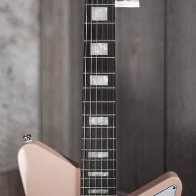 Sterling MARIPOSA-PBP-M2 Mariposa in Pueblo Pink Electric Guitar image 5
