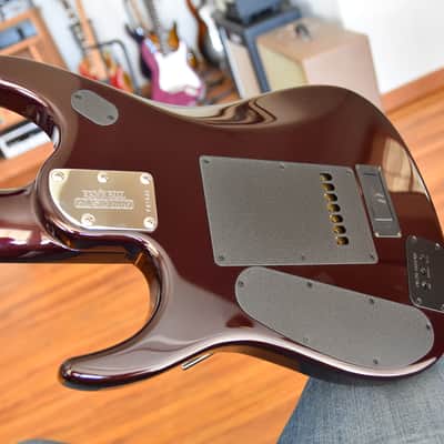 Ernie Ball Music Man JP12 BFR 7-string, OHSC, 2012,  Great condition, John Petrucci signature guitar, Ball Family Reserve image 11