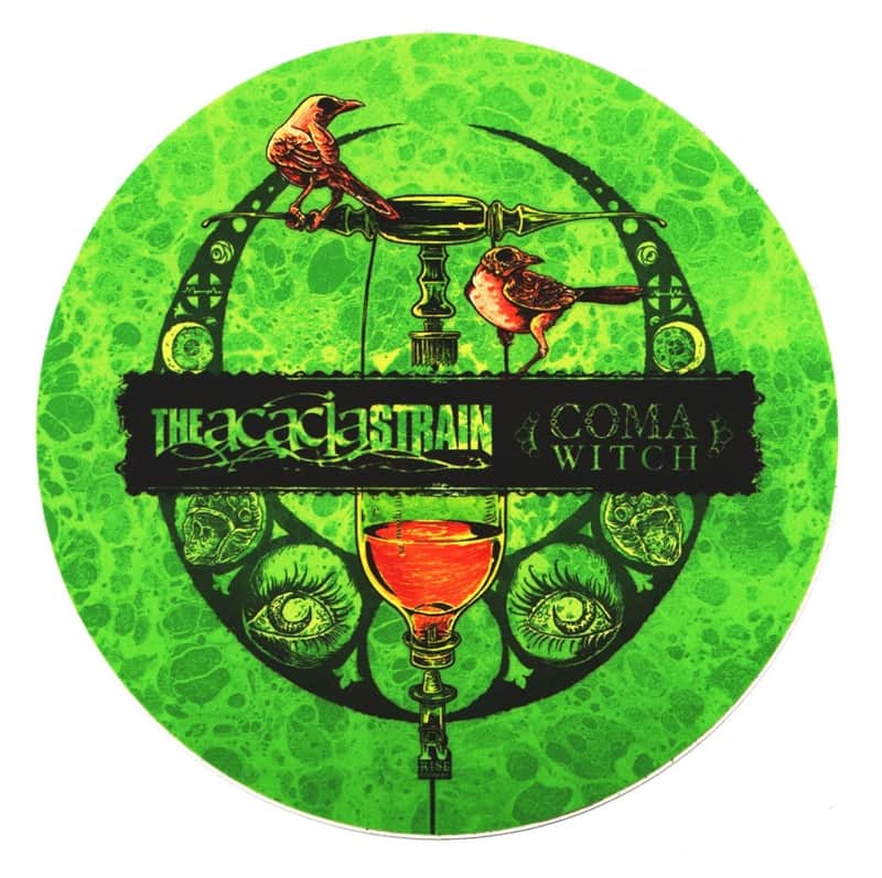 THE ACACIA STRAIN Coma Witch Ltd Ed RARE Sticker! LORNA SHORE Chelseas Grin THY ART IS MURDER EMMURE image 1