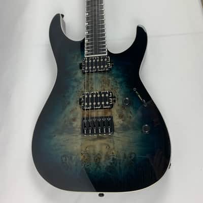 ESP E-II M-II HT BM Mercury Blue Burst with ESP Hard Case - Brand New E2 image 11