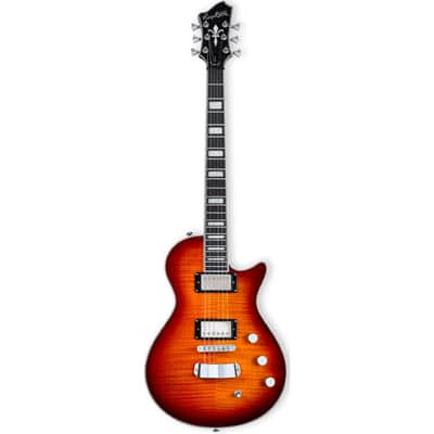 Hagstrom - Ultra Max - Golden Eagle Burst Gloss image 3