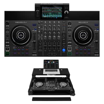 Denon DJ SC Live 4 Media Player + Odyssey 810SC4M Flight Case PROAUDIOSTAR image 1