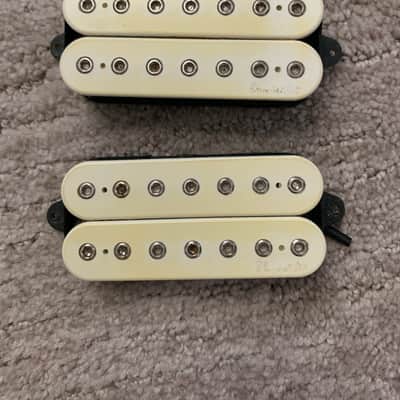 DiMarzio Fusion Edge 7-String Pickups Aged White Bridge/Neck Set image 1