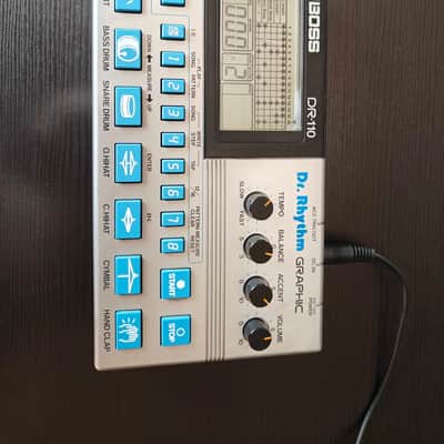 Boss DR-110 Dr. Rhythm 1980s - Silver image 2