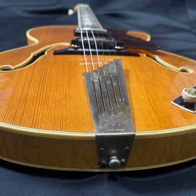 Hofner President Blonde Thinline Guitar - Toaster Diamond Pickups - Sturdy Martin Hard Case - 1961 image 16