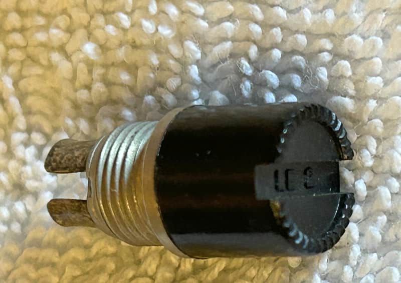 Vox AC-30 AC-15 Original JMI 1960's Fuse Screw In Cap/Holder #1 image 1