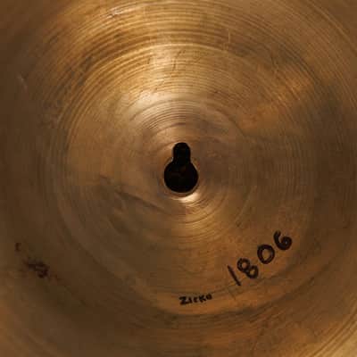 1960s Zildjian A 20" Thin Ride Cymbal 1806g image 4