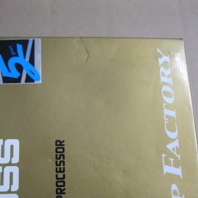 used condition Boss EMPTY BOX for GP-20 Amp Factory (NO pedal / NO paperwork), from early 2000s to mid 2000s (specifically 2001) image 5