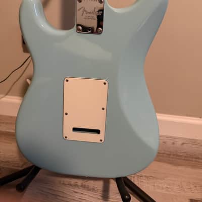 Fender Limited Edition American Professional Stratocaster with Rosewood Neck 2017 - Daphne Blue WITH upgraded Cunife pickups image 5