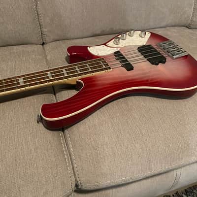 Schecter Diamond Series Stargazer Bass 2000s - Crimson Ghost image 6