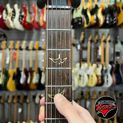 Prs   Custom 24 Blue Matteo Figured Top image 6