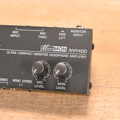 Behringer MicroMON MA400 Monitor Headphone Amplifier (NO POWER SUPPLY) CG01VZ9 image 2