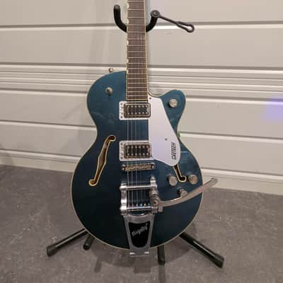 Gretsch G5655T Electromatic Center Block Jr. Single Cutaway with Bigsby 2020 - Present - Jade Grey Metallic image 1