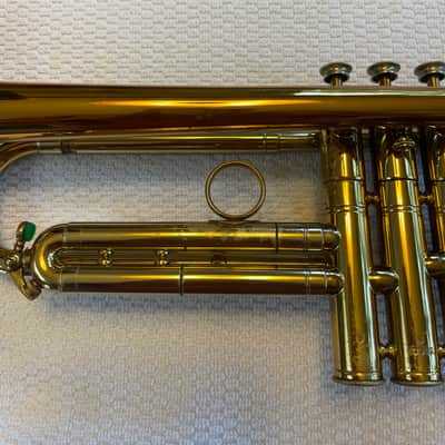 Selmer Paris Trumpet B700 1977 - Rose Brass, yellow Brass, nickel silver image 10