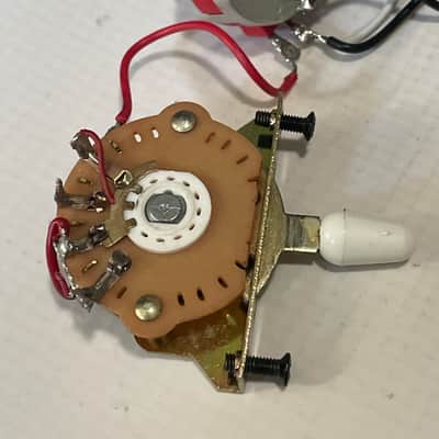 2010's Jackson Dinky Guitar Factory Upgraded Wiring Harness Electronics Dunlop Volume Pot CRL Switch image 7