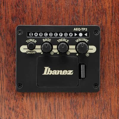 Ibanez AW54LCE Handed Electric Guitar Acoustic Left - Open Pore Natural (AW54LCEOPN) image 11