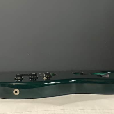 1983 Kramer USA Pacer Imperial C Series Plate Emerald Green Stain Guitar Body Floyd Ready image 22