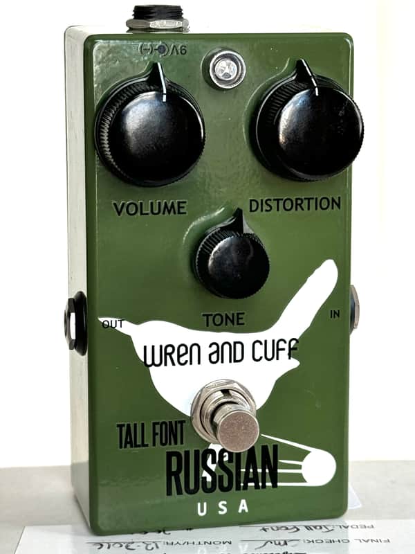 Wren and Cuff Tall Font Russian