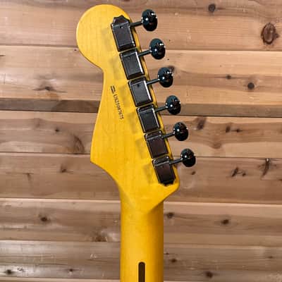 Fender American Professional Classic Stratocaster Electric Guitar - Faded Firemist Gold image 6