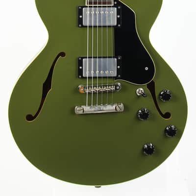 2024 Collings I-35 LC AGED Olive Drab Green | Throbak SLE-101 Plus MXV, Ameritage Case image 6
