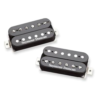 Seymour Duncan 11104-17-B Green Magic Humbucker 2-piece Pickup Set - Black image 1
