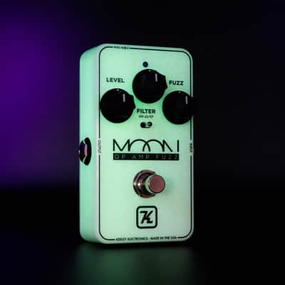 Keeley Moon "Glow in the Dark" Op-Amp Fuzz Pedal - Exclusive Moonglow Custom Shop Edition image 1