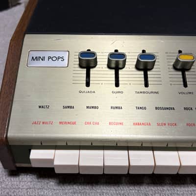 Korg MINIPOPS 7 Analog Rhythm Machine w/footswitch image 2