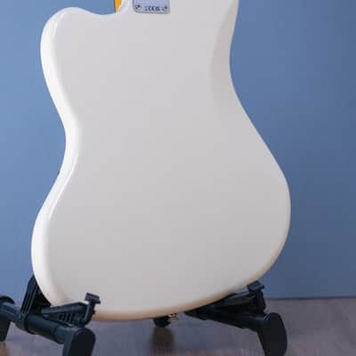Squier J Mascis Jazzmaster with Laurel Fretboard 2018 - Present - Vintage White image 5