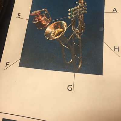 Jazzophone USA made Jazzophone 2024 Yellow Brass Saxophone Trumpet image 17
